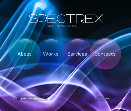 spectrex&nbsp;site template