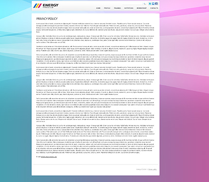energy&nbsp;site template