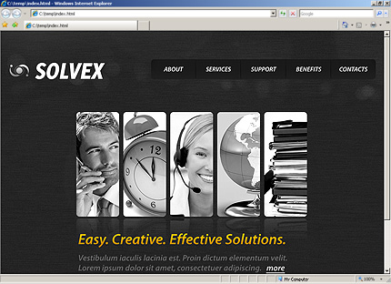 solvex&nbsp;site template