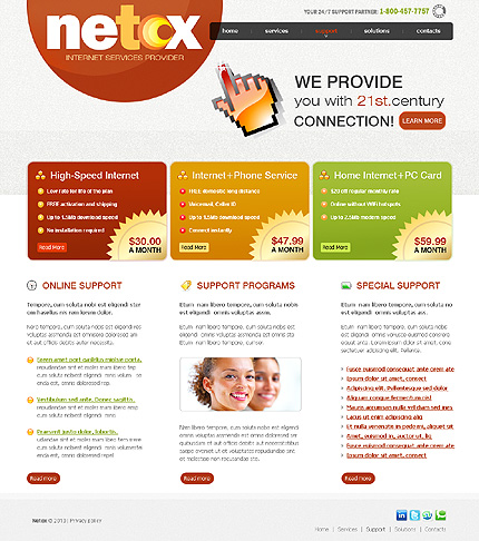 netox&nbsp;site template