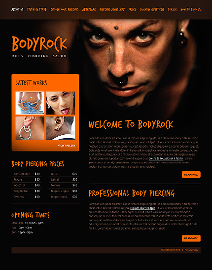 template preview