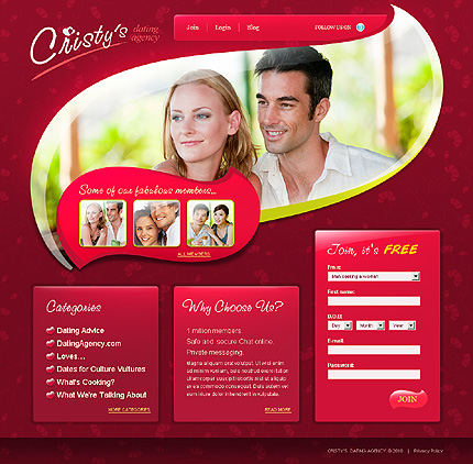 template preview