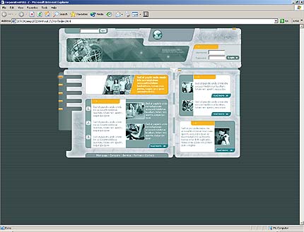 company&nbsp;website template