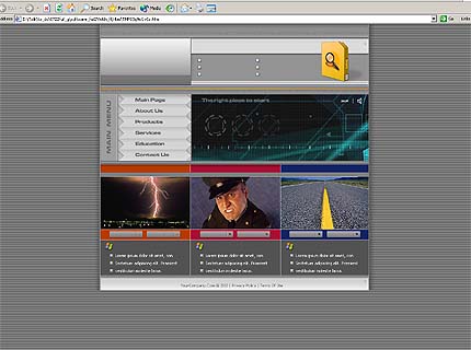 company&nbsp;website template
