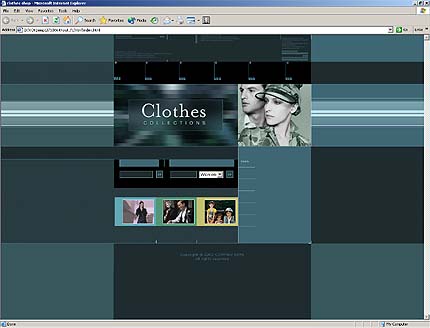 Template #3036, Html Homepage Screenshot