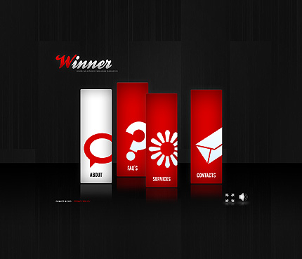 winner&nbsp;site template