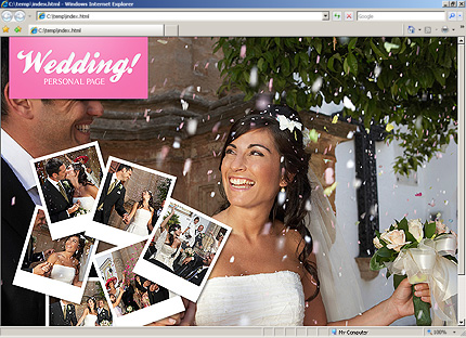 wedding&nbsp;site template