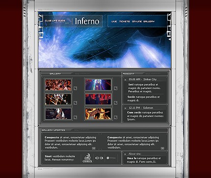 night&nbsp;site template