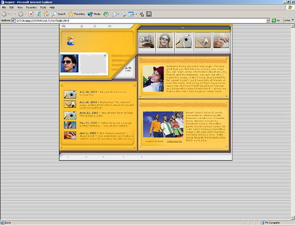 personal&nbsp;site template