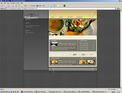 Template #3138, Html Homepage Screenshot
