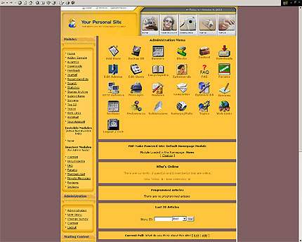 personal&nbsp;site template