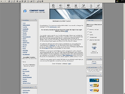 business&nbsp;site template