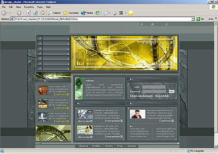 company&nbsp;website template