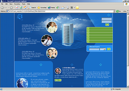 company&nbsp;website template