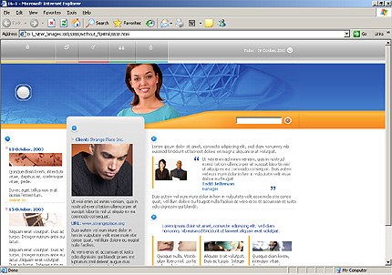 company&nbsp;website template