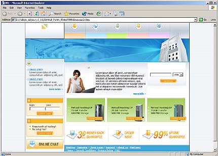 company&nbsp;website template