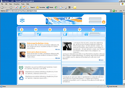 company&nbsp;website template