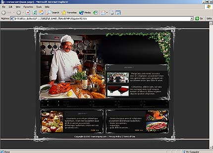 cafe&nbsp;website template