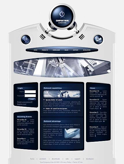 software&nbsp;site template