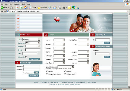 Template #3607, Html Content Page Screenshot