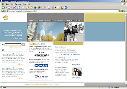 Template #3609, Html Content Page Screenshot