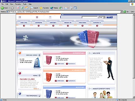 solution&nbsp;website template