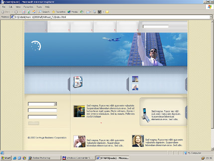 company&nbsp;website template
