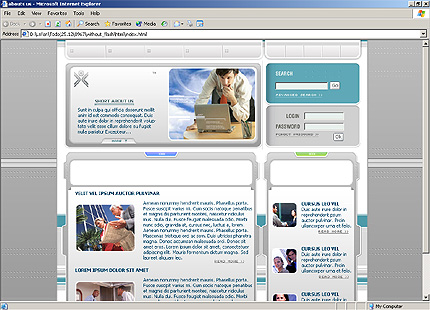 company&nbsp;website template