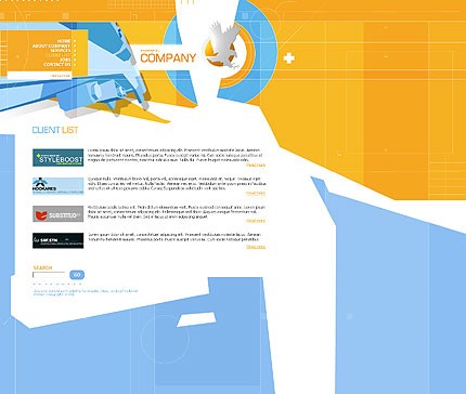 business&nbsp;site template
