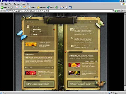 online&nbsp;site template