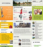 Website Templates. Template #3915