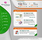 Beauty template 4165
