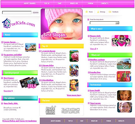 online&nbsp;site template