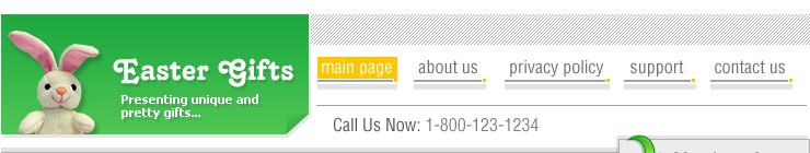 gifts&nbsp;website template