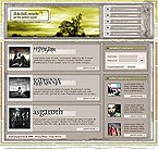 Template #4571Added: 2004-03-19Price: $66.00Categories: Full site, MusicKeywords: records, company, music, mp3, player, video, ear-phones, sounds, listening, tune, melody, tempo, rhythm, releases, catalogue, singers, artists, single, song, album, bands, hit, parade, rate, world, charts, lists, recommendation, moderator, topics, media, internet, downloadsIncluded: .PSDbr.FLAbr.SWFbr.HTML