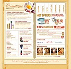 Beauty template 4620