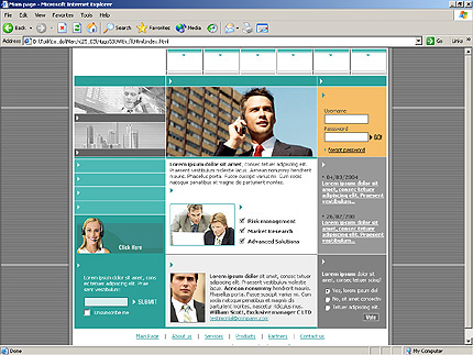 company&nbsp;website template