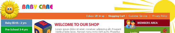 online&nbsp;website template