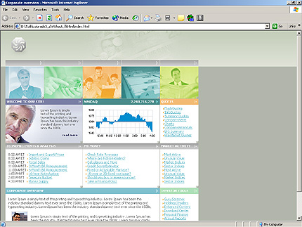 company&nbsp;website template