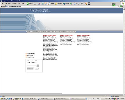 company&nbsp;website template