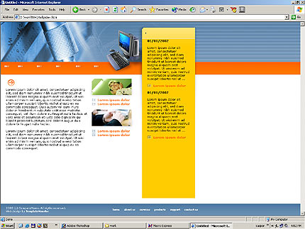 company&nbsp;website template