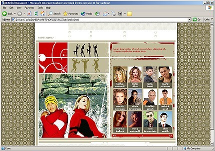 Template #5027, Html Homepage Screenshot