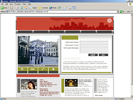 Template #5044, Html Content Page Screenshot