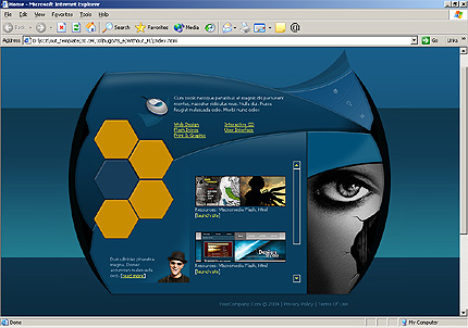 illusion&nbsp;site template