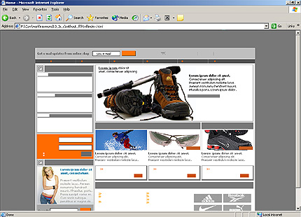 shop&nbsp;website template