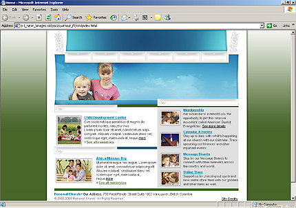 religion&nbsp;website template