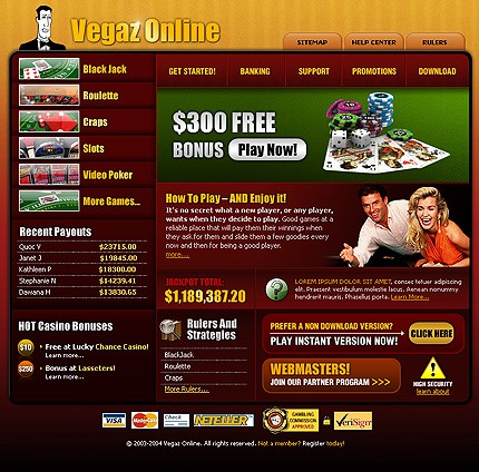 Template #5543, Adobe Photoshop Homepage Screenshot