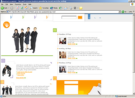 internet&nbsp;website template