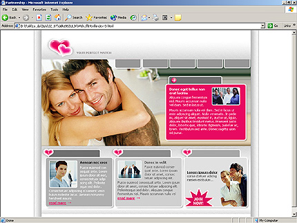 Template #5693, Html Content Page Screenshot