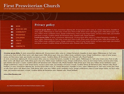 religious&nbsp;site template